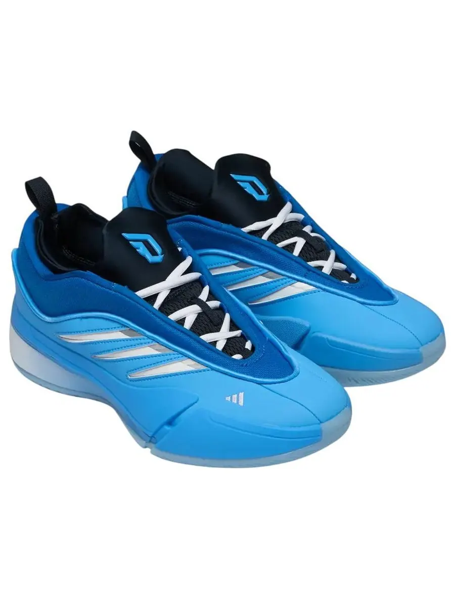 Кроссовки adidas Dame 9 'Blue Burst' — изображение 2 из 4, синий