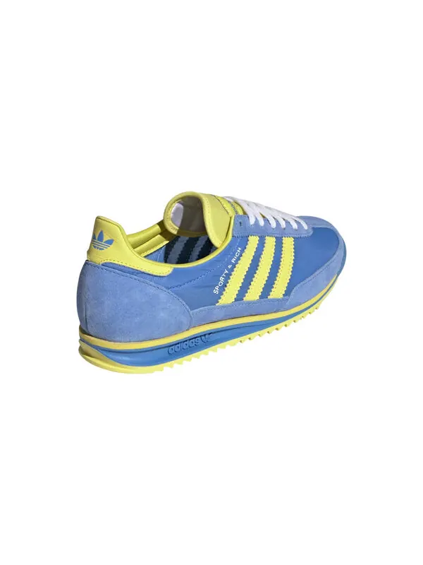 Кроссовки x sporty & rich sl 72 og 'real blue light yellow' Adidas — изображение 4 из 4, синий/желтый/синий