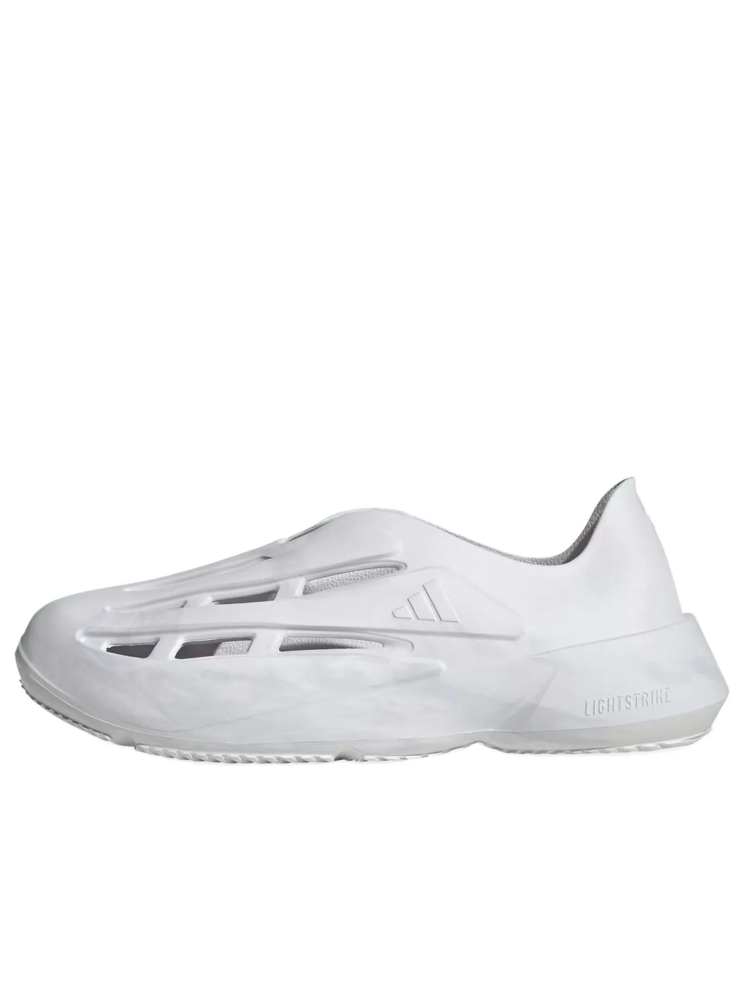 Сандалии adidas Lightblaze Moc 'Crystal White Dash Grey' — изображение 1 из 5, серый