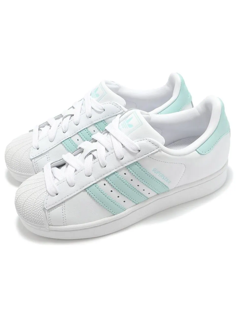 (WMNS) Adidas Superstar II 'White Semi Flash Aqua' — изображение 3 из 5, белый/голубой