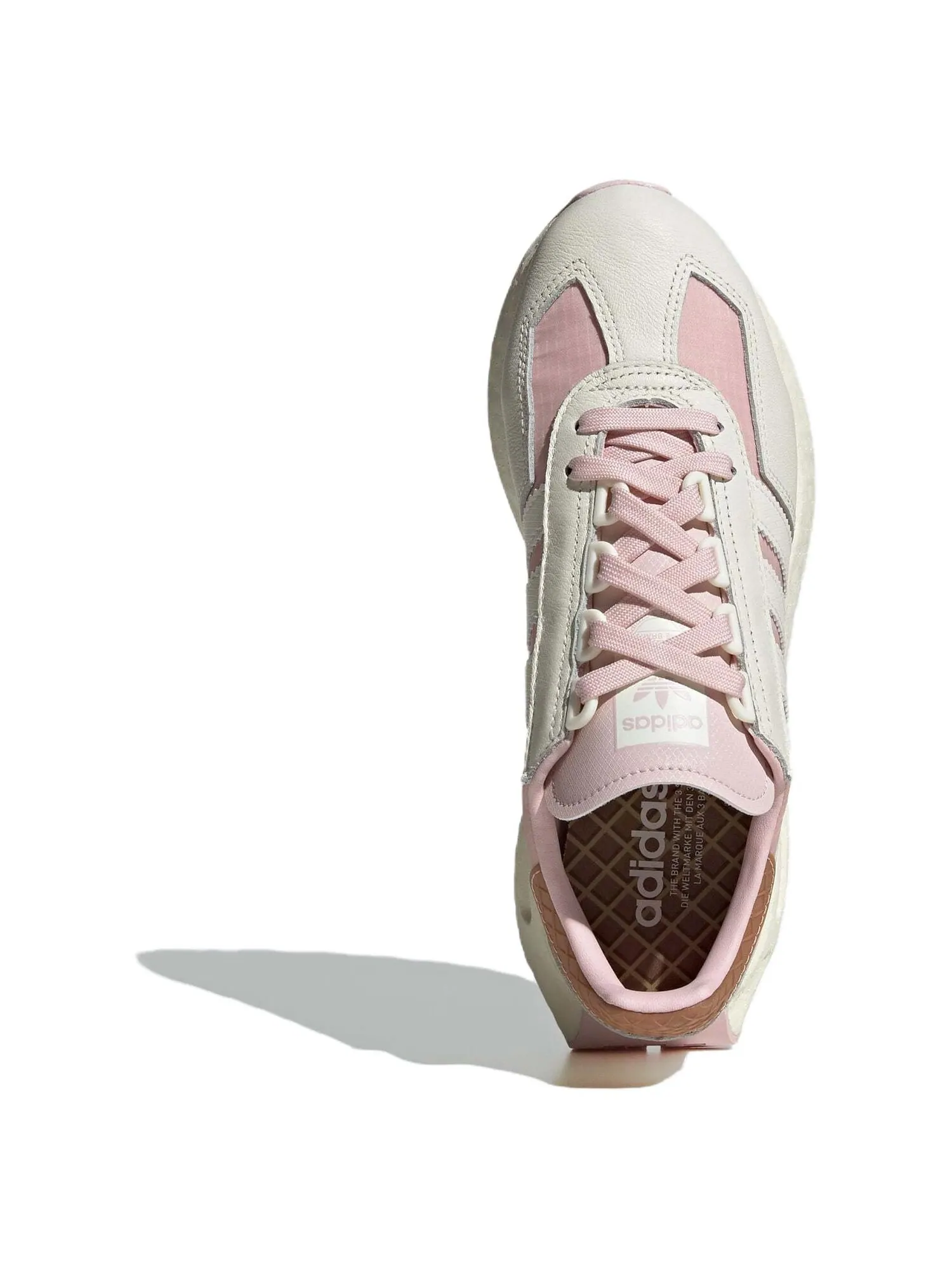 Кроссовки adidas originals Retropy E5 Lifestyle Shoes Women's Low-top Han Jade White/Sand Brown Pink — изображение 5 из 6
