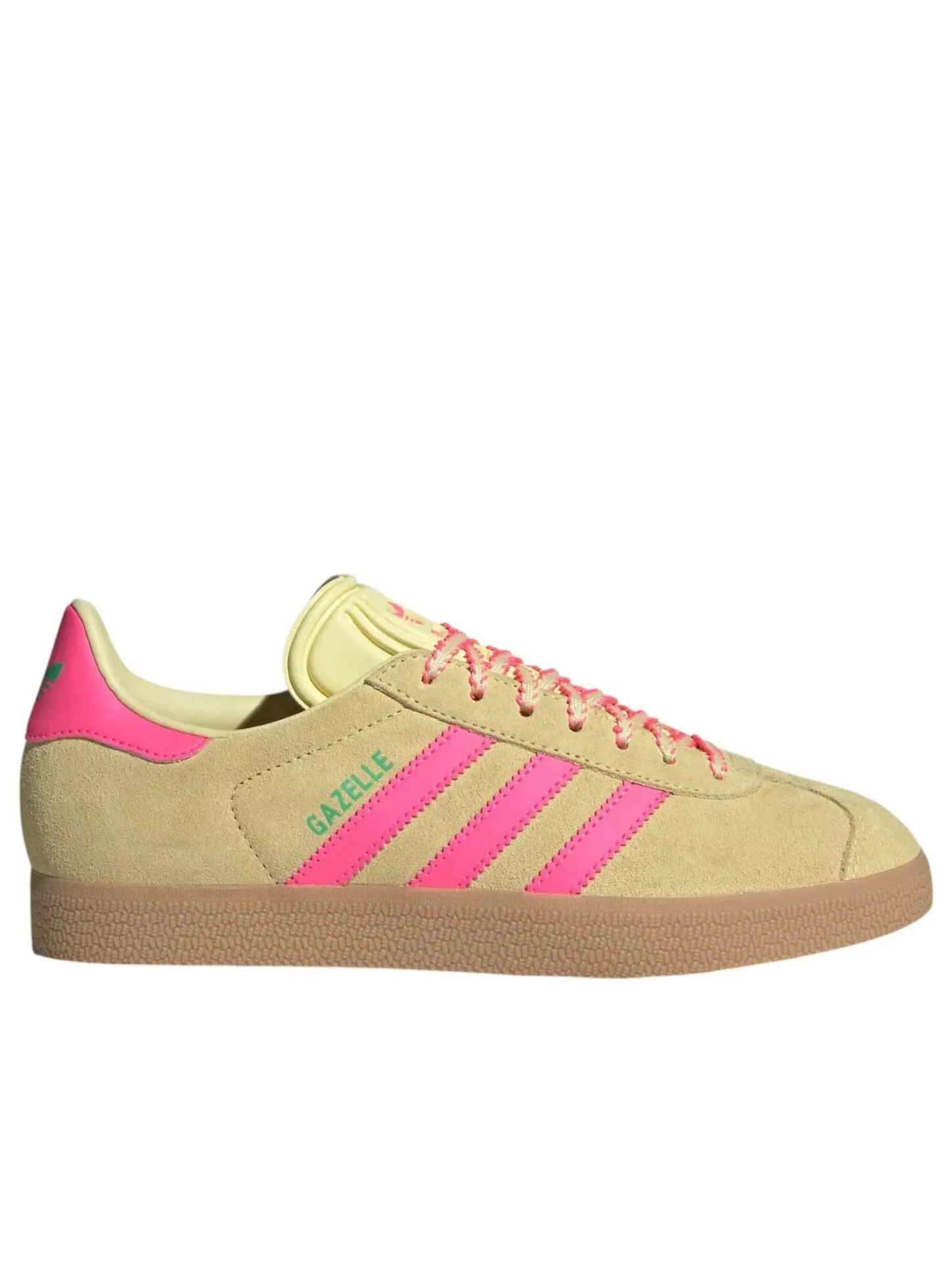 Adidas Gazelle 'Powder Yellow' — изображение 5 из 5, желтый/розовый