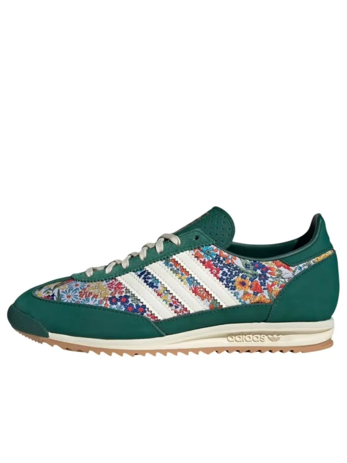 (WMNS) Adidas SL 72 OG 'Liberty London Collegiate Green' — изображение 1 из 6, зеленый/кремовый белый