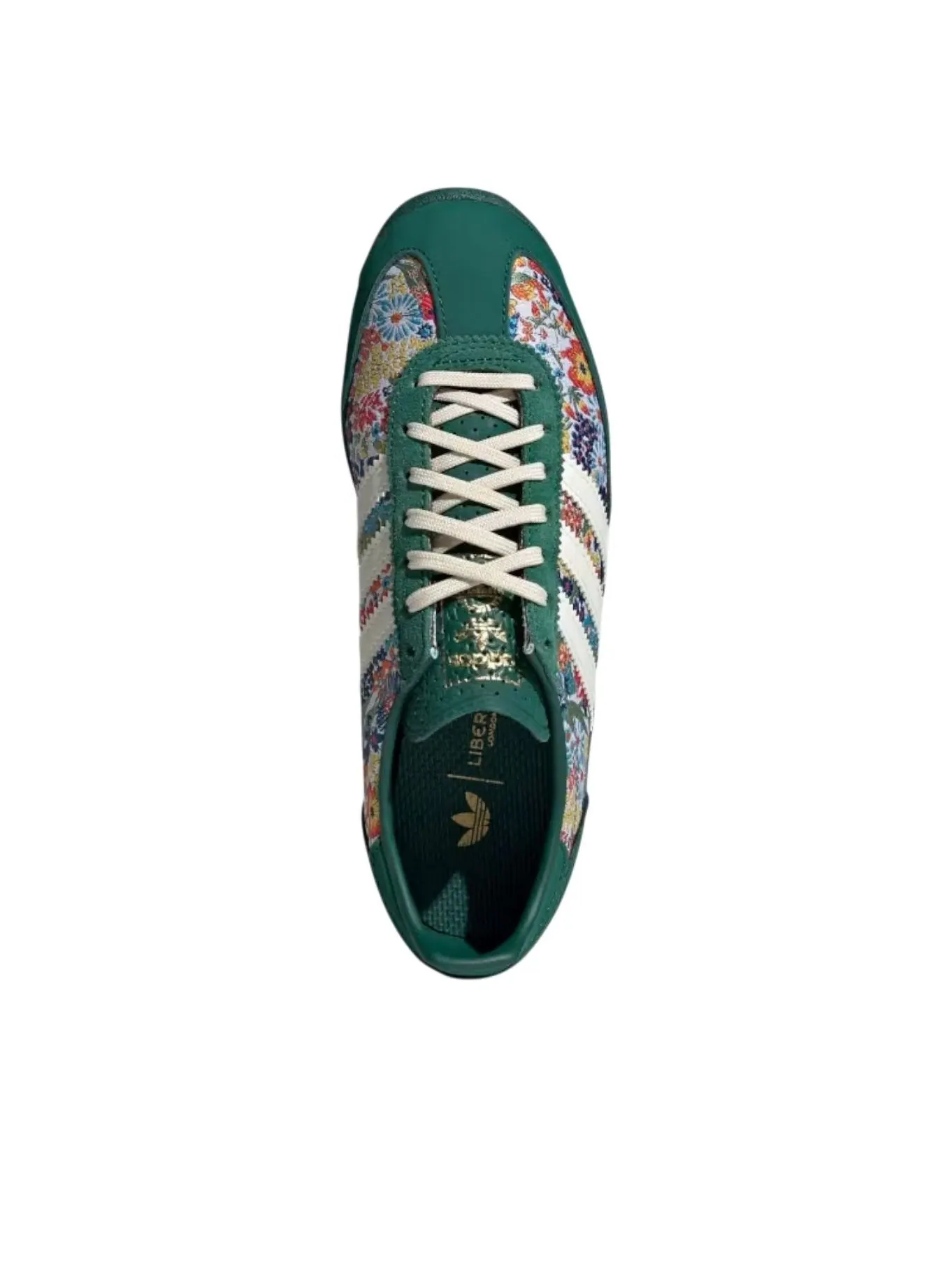 (WMNS) Adidas SL 72 OG 'Liberty London Collegiate Green' — изображение 3 из 6, зеленый/кремовый белый