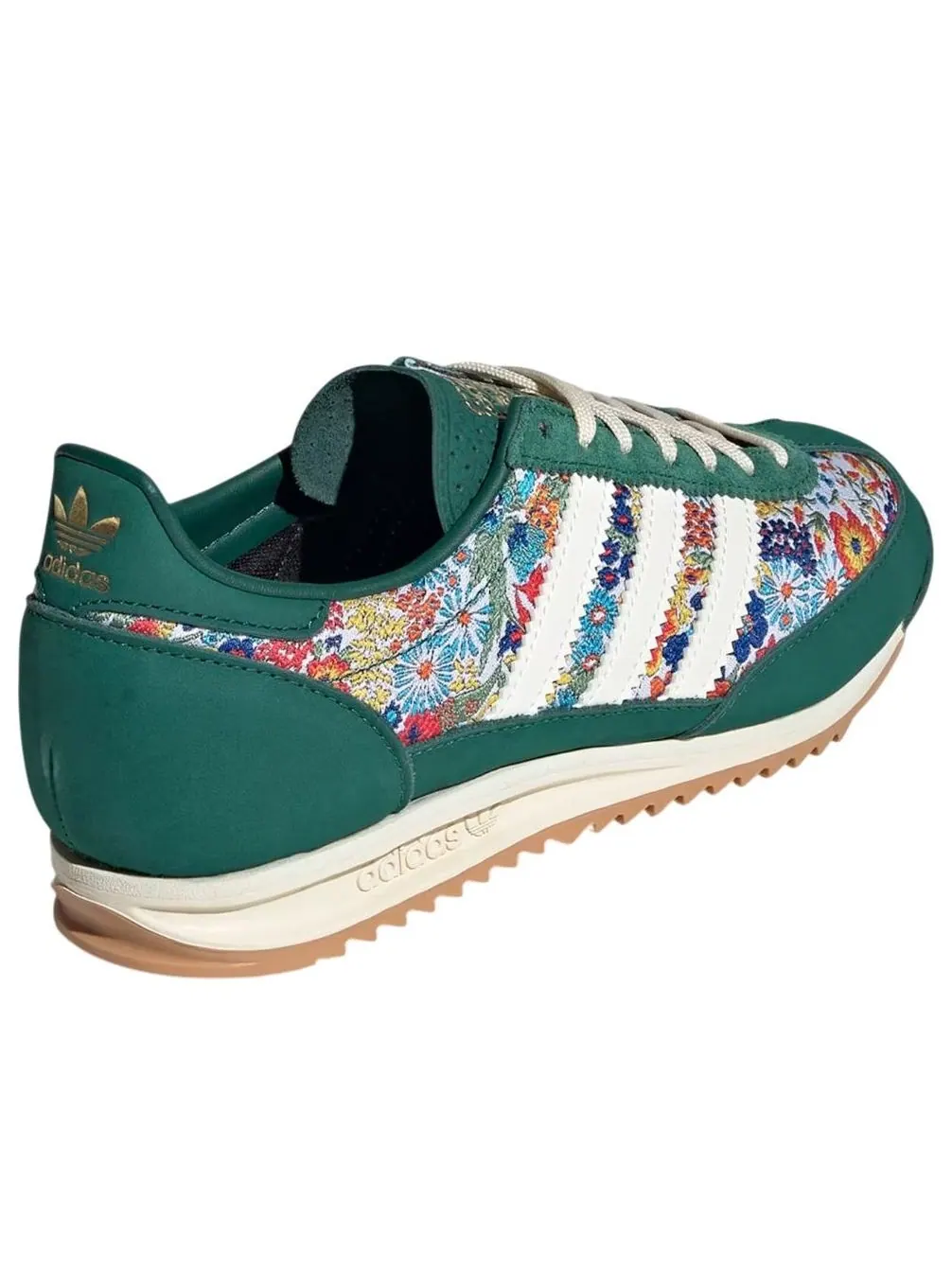 (WMNS) Adidas SL 72 OG 'Liberty London Collegiate Green' — изображение 5 из 6, зеленый/кремовый белый