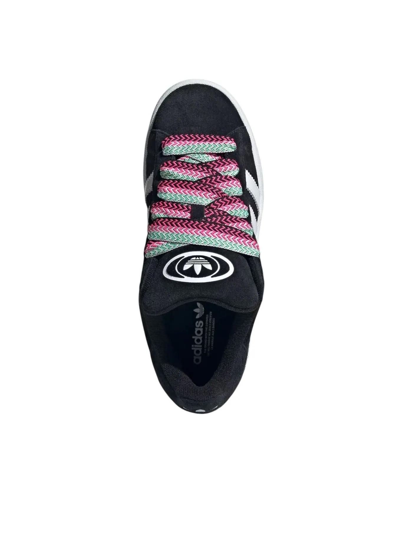 Кроссовки (WMNS) adidas Campus 00s 'Core Black Lucid Pink' — изображение 4 из 5, черный