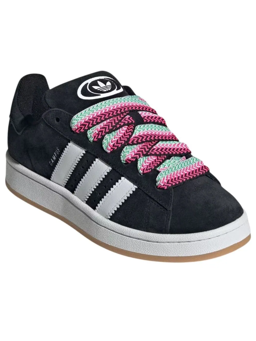 (WMNS) Adidas Campus 00s 'Core Black Lucid Pink' — изображение 2 из 5, черный/розовый/белый