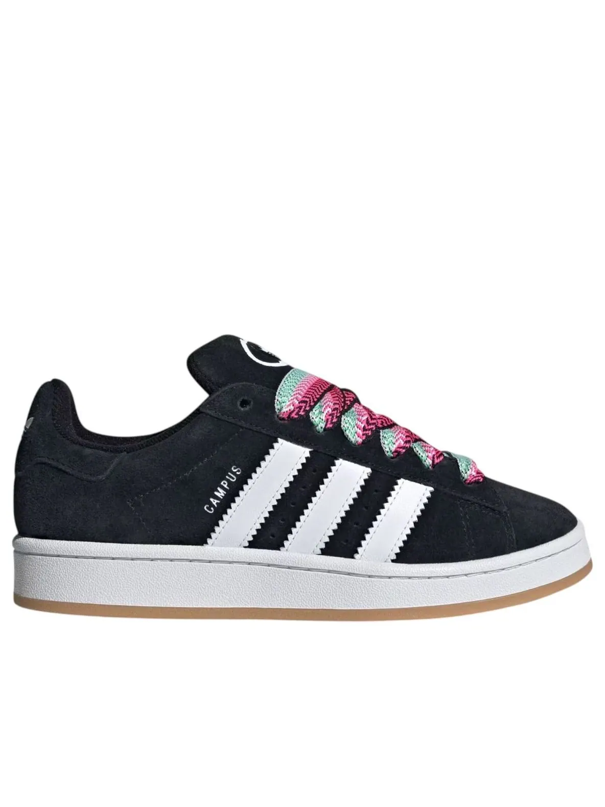(WMNS) Adidas Campus 00s 'Core Black Lucid Pink' — изображение 5 из 5, черный/розовый/белый