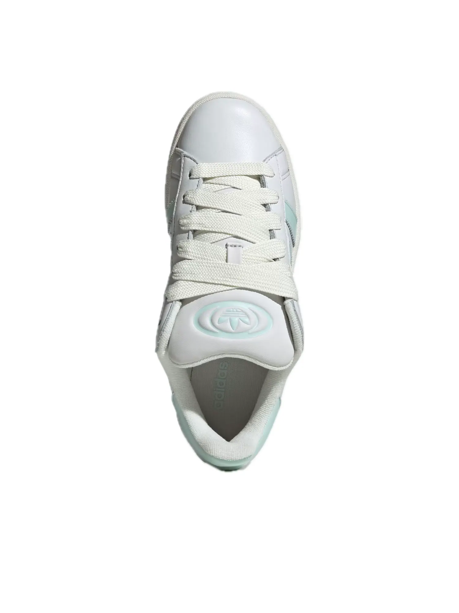 (WMNS) Adidas Campus 00s 'Crystal White Core White Halo Mint' — изображение 2 из 5, белый/белый