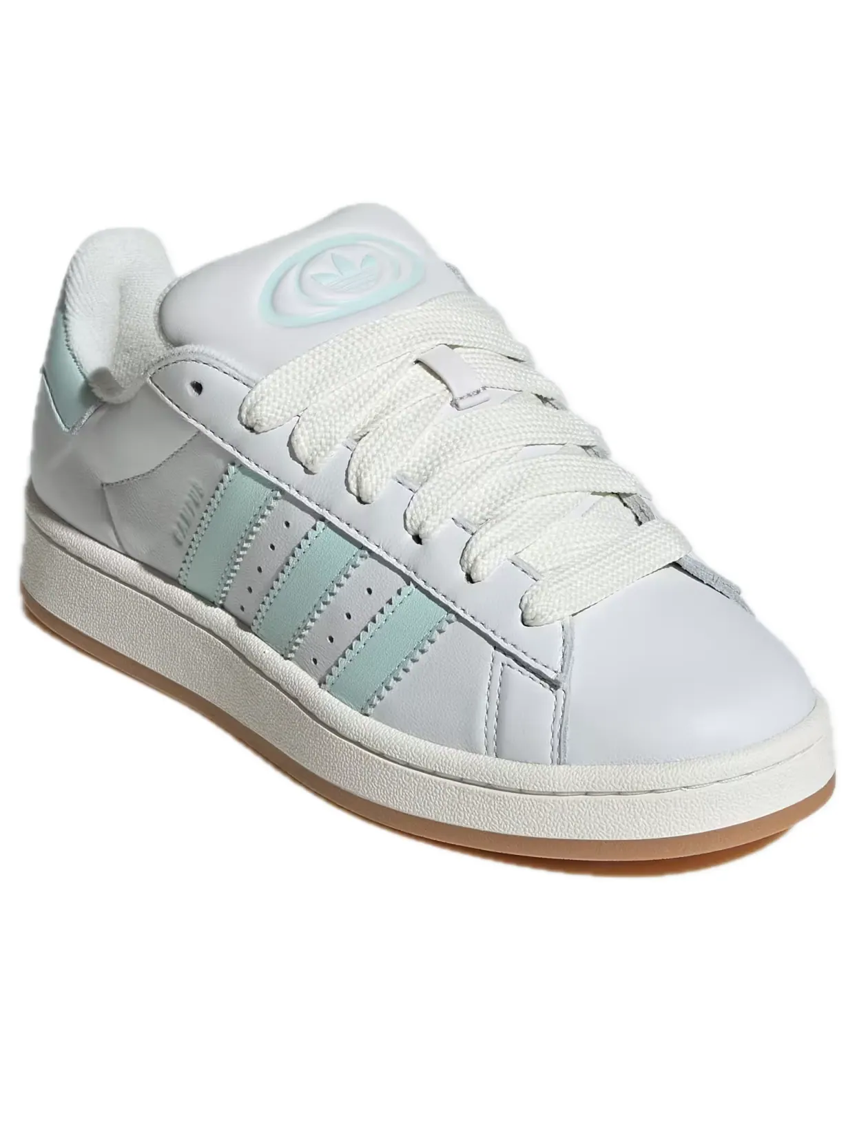 (WMNS) Adidas Campus 00s 'Crystal White Core White Halo Mint' — изображение 3 из 5, белый/белый