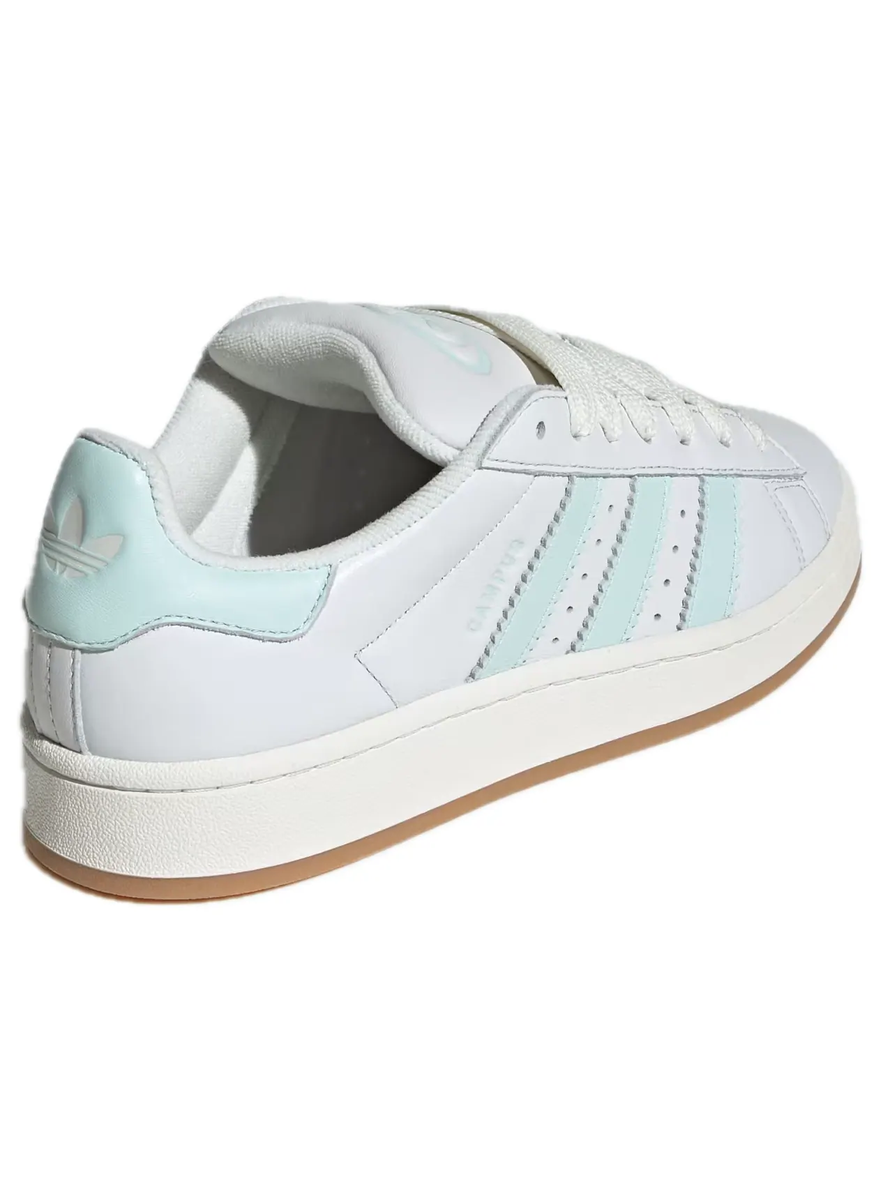 (WMNS) Adidas Campus 00s 'Crystal White Core White Halo Mint' — изображение 4 из 5, белый/белый