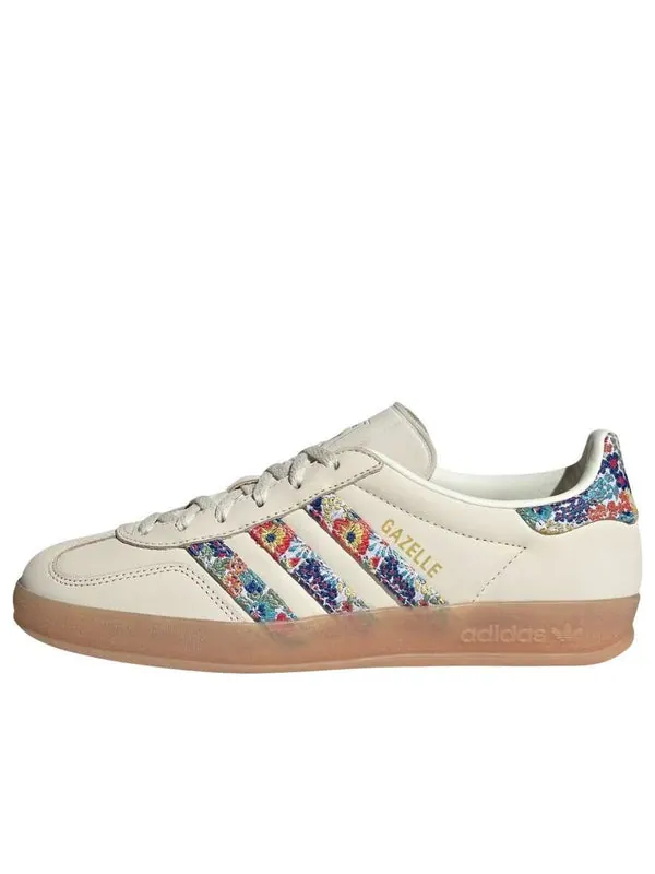 Кроссовки x liberty london gazelle indoor Adidas — изображение 1 из 4, бежевый