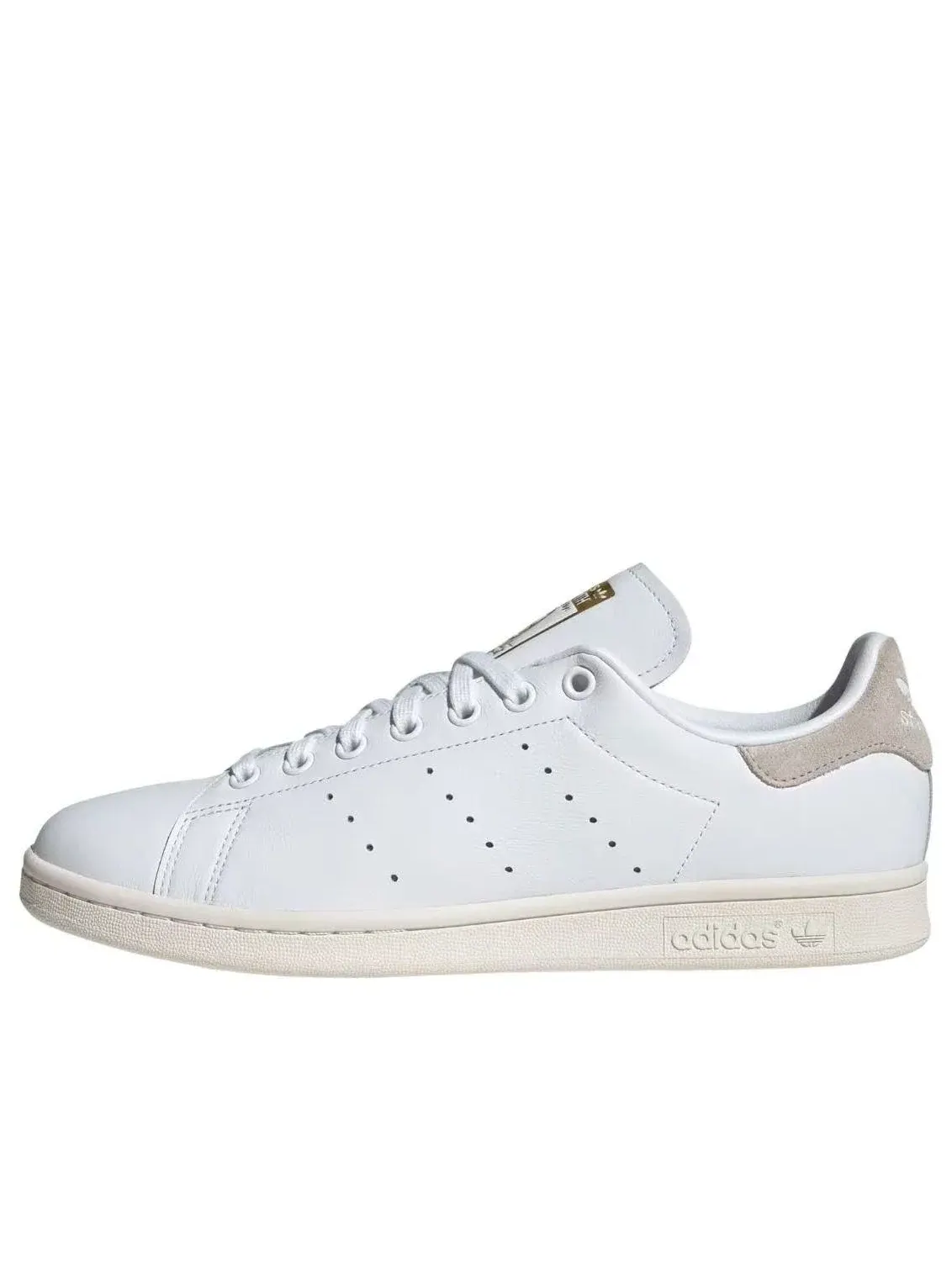 Мужские кроссовки с кожаным верхом Stan Smith Adidas — изображение 1 из 5, белый