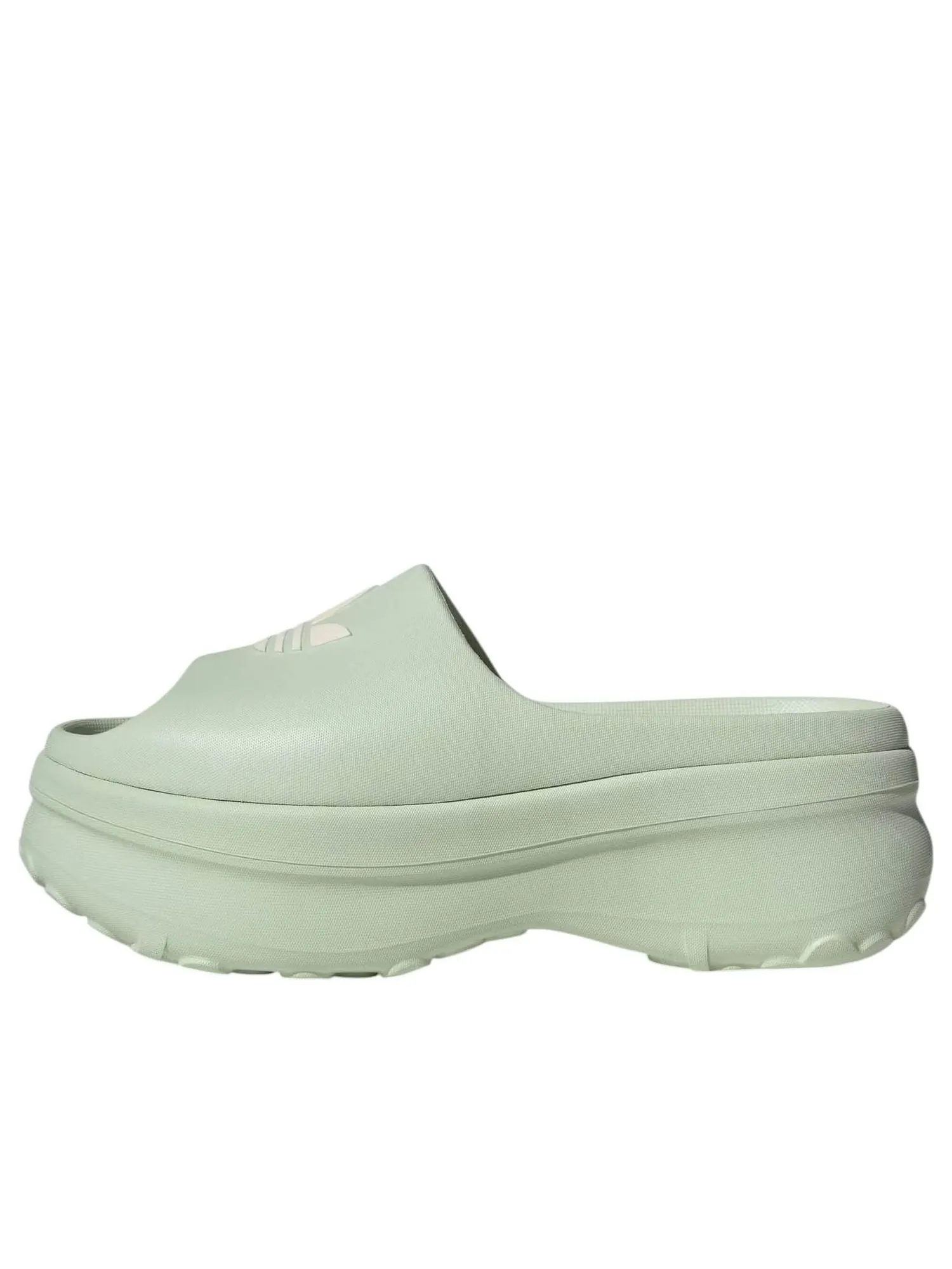 (WMNS) Adidas Adifom Stan Slides 'Linen Green' — изображение 1 из 6, зеленый/белый/белый