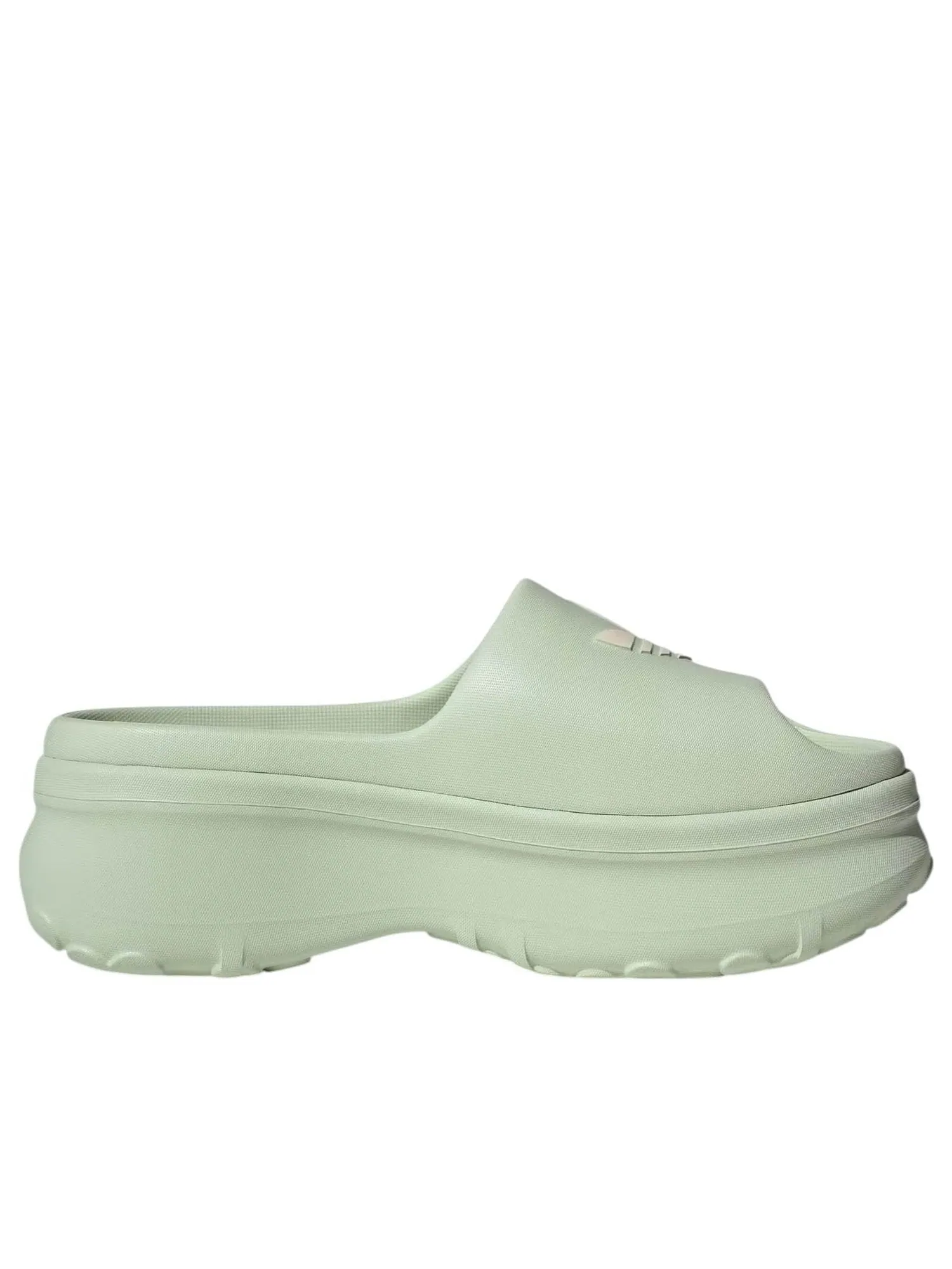 (WMNS) Adidas Adifom Stan Slides 'Linen Green' — изображение 2 из 6, зеленый/белый/белый