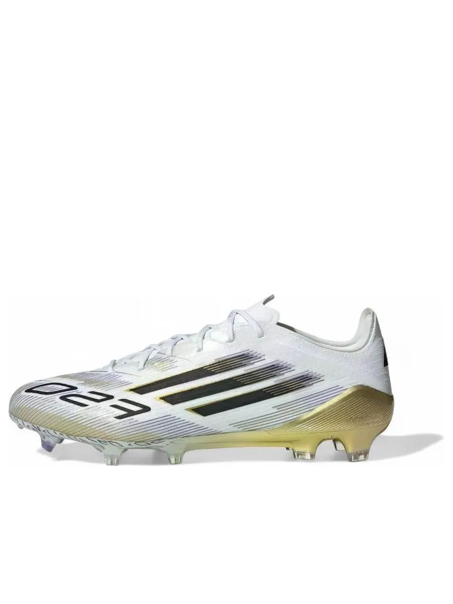 Кроссовки adidas F50 Elite FG 'Cloud White Black Gold Metallic' — изображение 1 из 5, белый