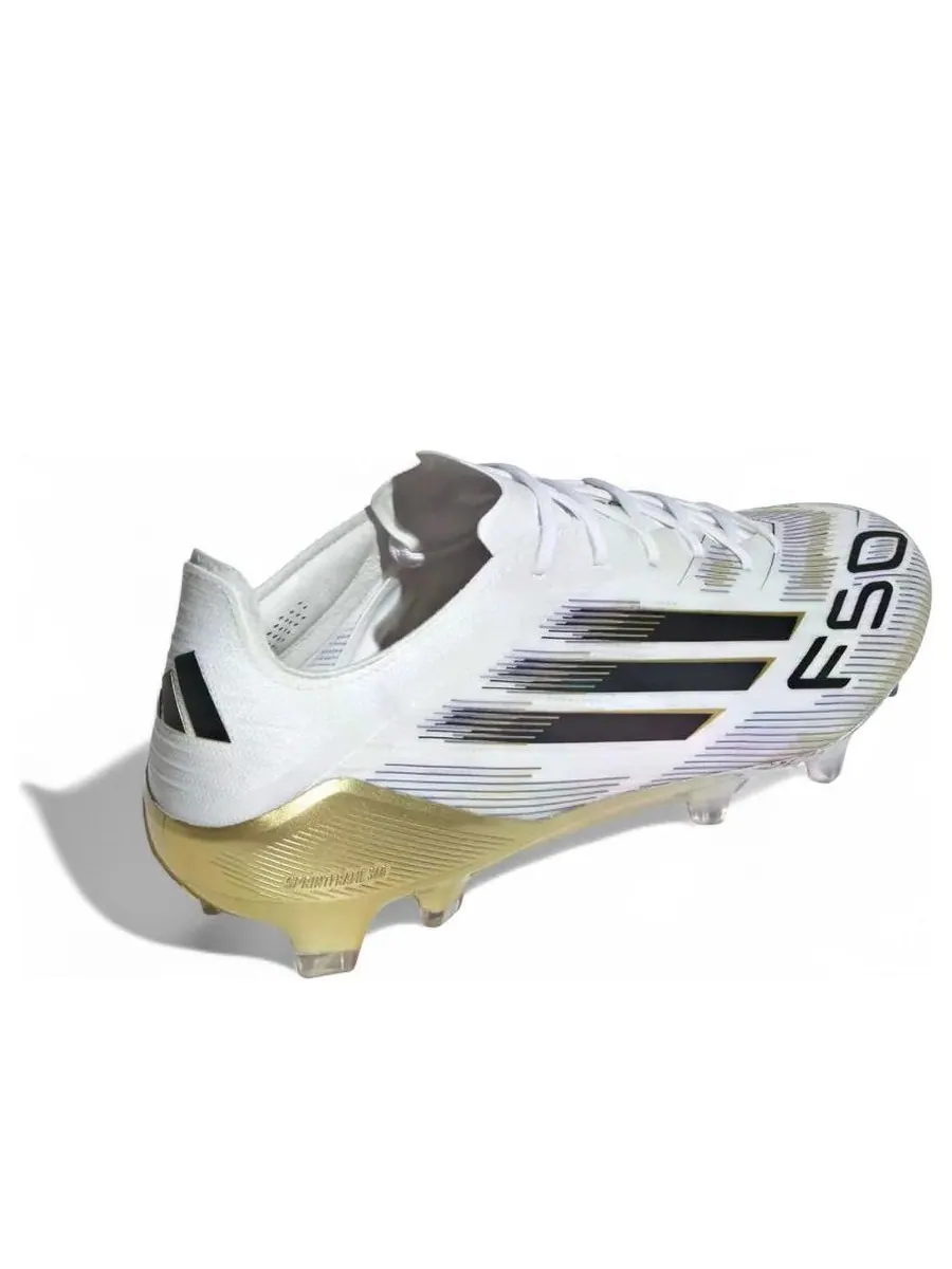 Кроссовки adidas F50 Elite FG 'Cloud White Black Gold Metallic' — изображение 3 из 5, белый