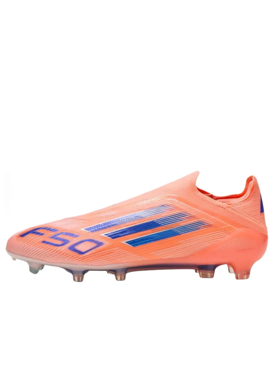 Adidas F50 Elite Laceless FG 'Beam Orange Lucid Blue Cloud White' — изображение 1 из 4, оранжевый/синий/белый
