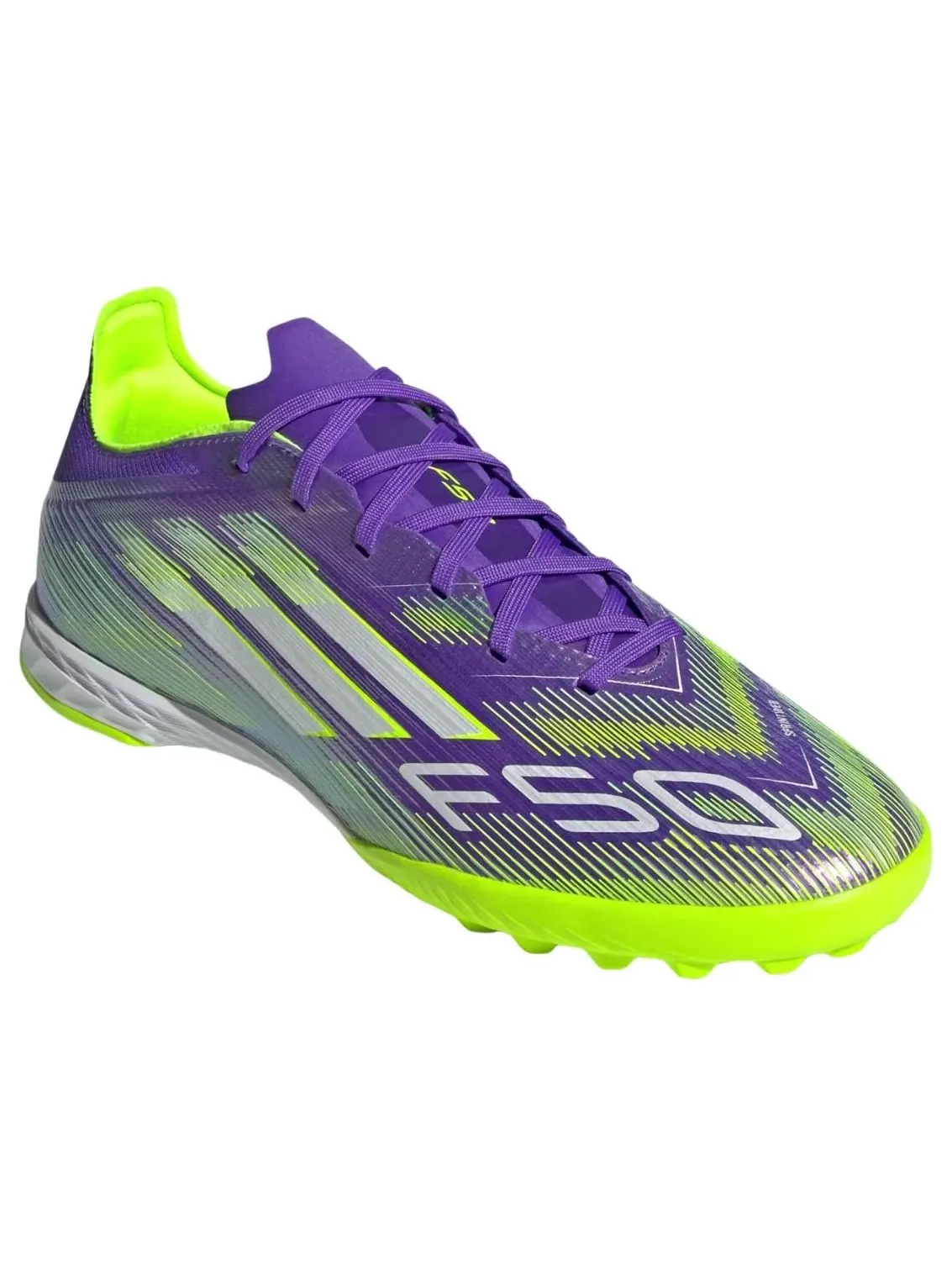 Adidas F50 Pro TF Radiant 'Blaze Pack Purple Rush' — изображение 4 из 5, фиолетовый/белый