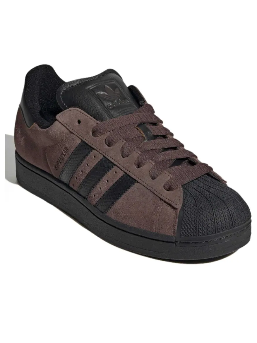 Adidas Superstar 'Brown Black' — изображение 2 из 4, коричневый/черный