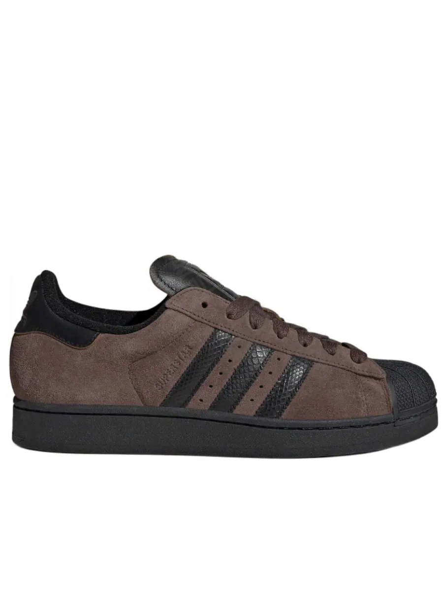 Adidas Superstar 'Brown Black' — изображение 4 из 4, коричневый/черный