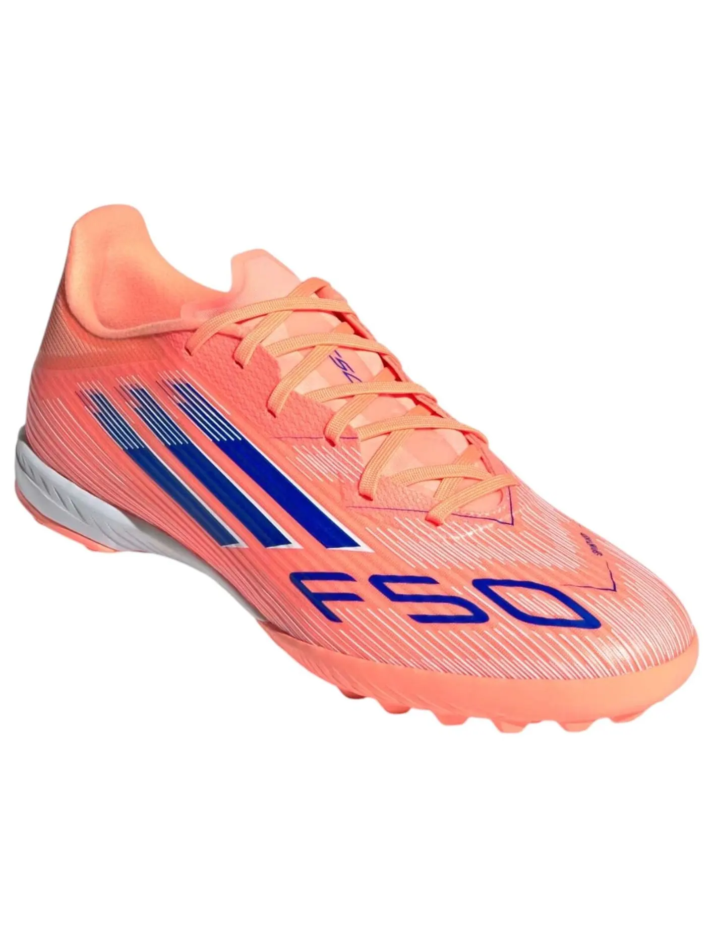 Кроссовки adidas F50 League TF 'Beam Orange Lucid Blue' — изображение 2 из 6, оранжевый