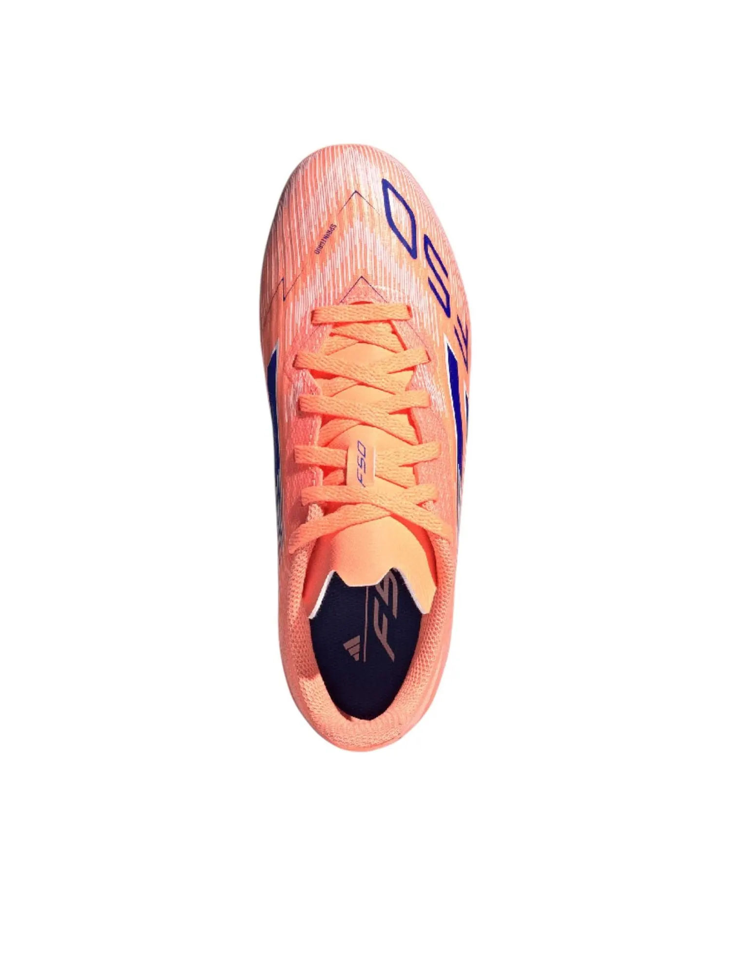 (GS) Adidas F50 League MG 'Beam Orange Lucid Blue' — изображение 4 из 5, оранжевый/синий/белый