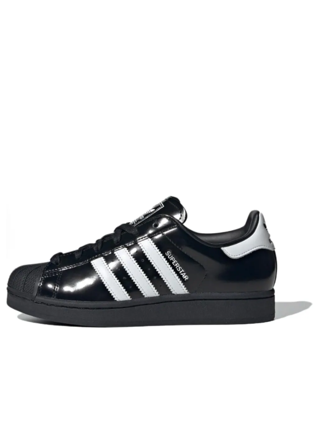 (WMNS) Adidas Superstar II 'Black White Patent' — изображение 1 из 4, черный/белый