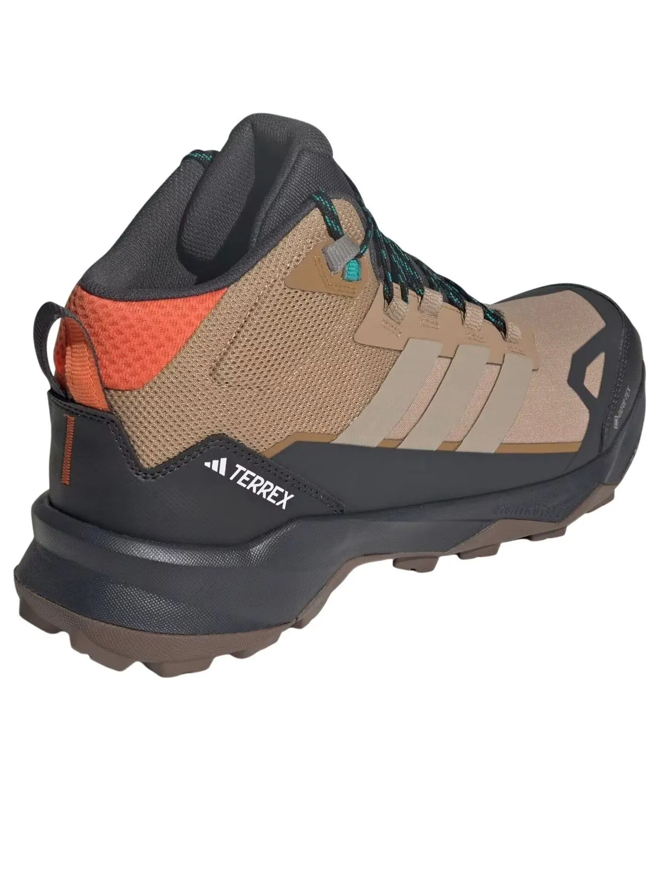 Adidas Terrex Skychaser AX5 Mid GORE-TEX 'Cardboard Blanch Cargo Semi Impact Orange' — изображение 5 из 6, оранжевый