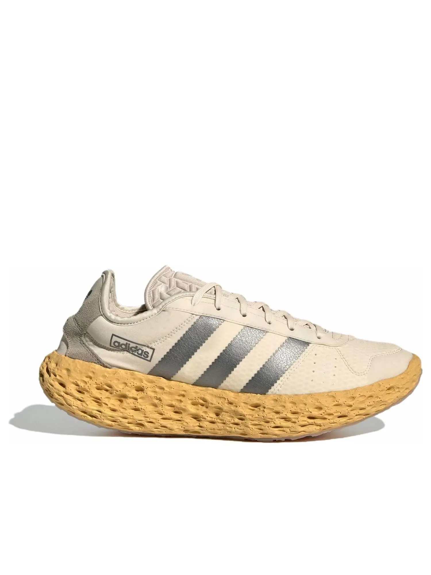 Adidas Zponge 'Orbit Grey Utility Yellow' — изображение 2 из 7, серый/металлик/желтый