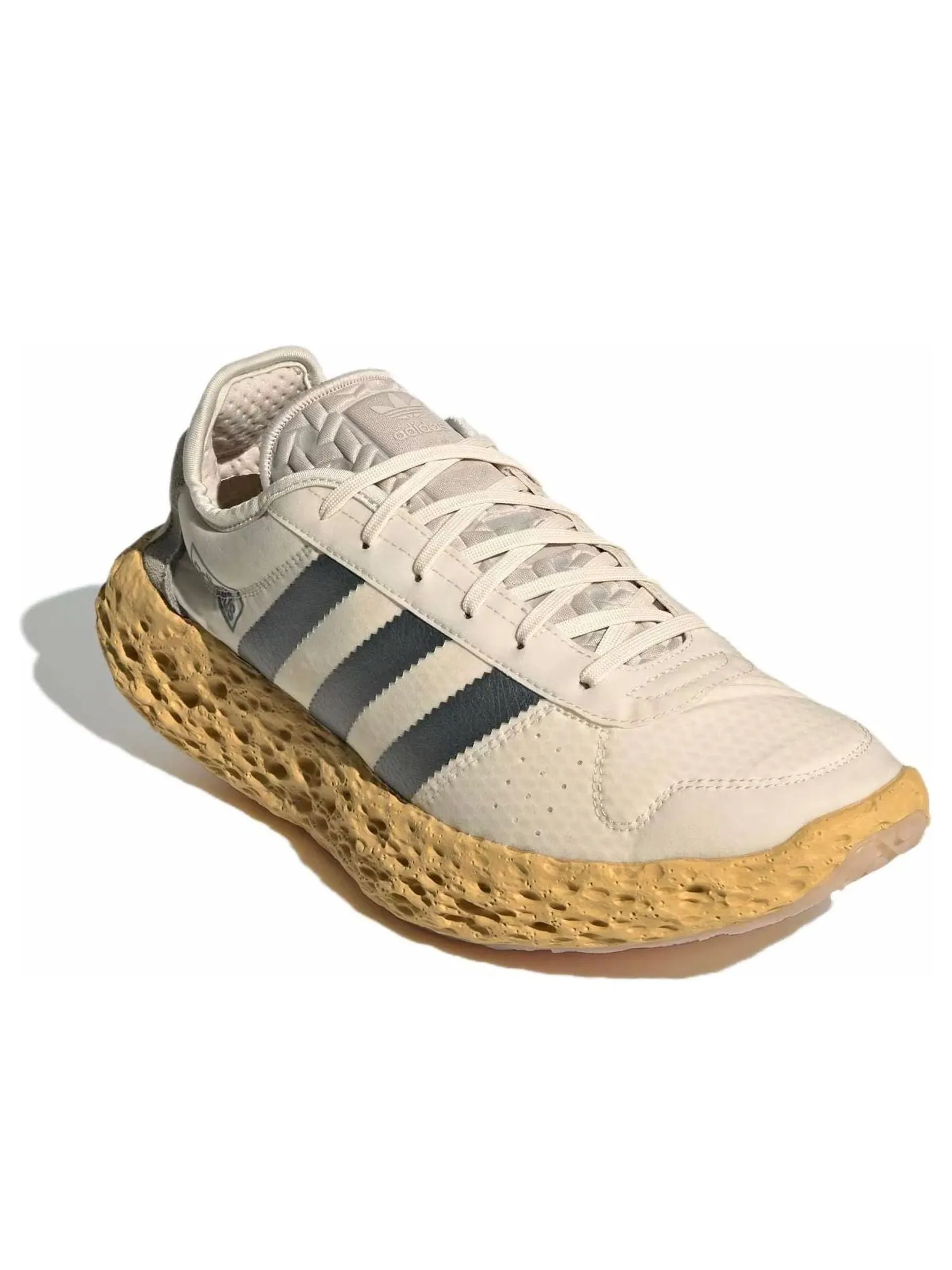 Adidas Zponge 'Orbit Grey Utility Yellow' — изображение 5 из 7, серый/металлик/желтый