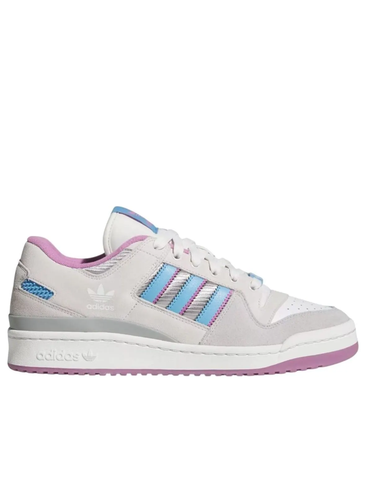 Adidas Forum Low 'Grey Two Crystal White' — изображение 2 из 6, серый/белый/белый