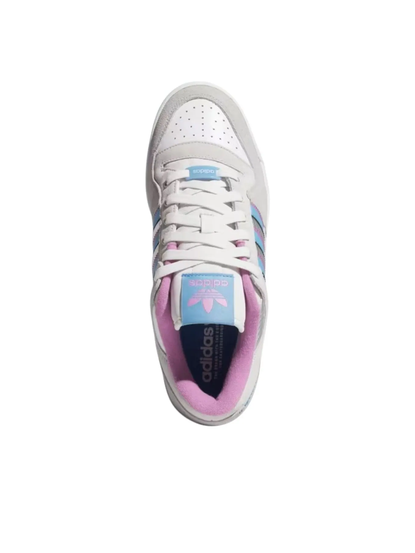 Кроссовки adidas Forum Low 'Grey Two Crystal White' — изображение 3 из 6, белый
