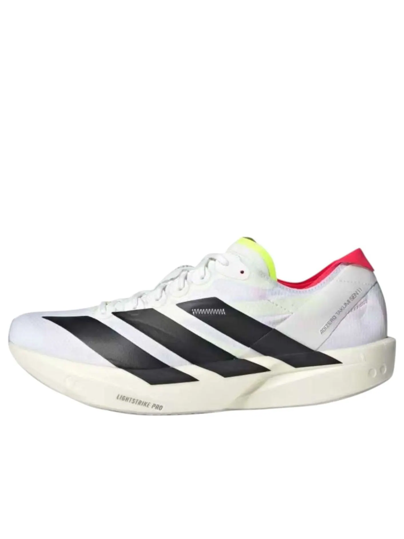 Кроссовки adidas Adizero Takumi Sen 11 'White Black Lucid Red' — изображение 1 из 5, белый