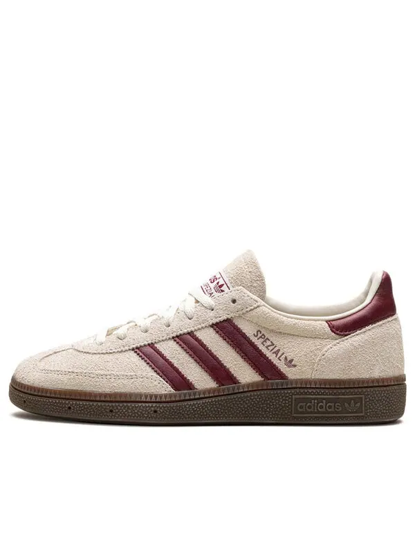 Кроссовки originals handball spezial 'off white collegiate burgundy' Adidas — изображение 1 из 4, белый/бордовый