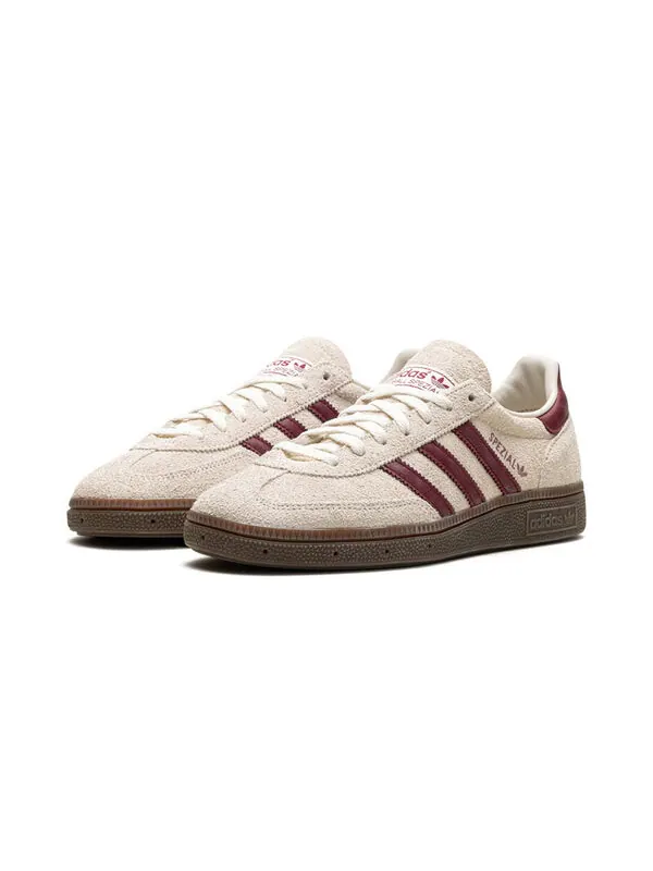 Кроссовки originals handball spezial 'off white collegiate burgundy' Adidas — изображение 2 из 4, белый/бордовый