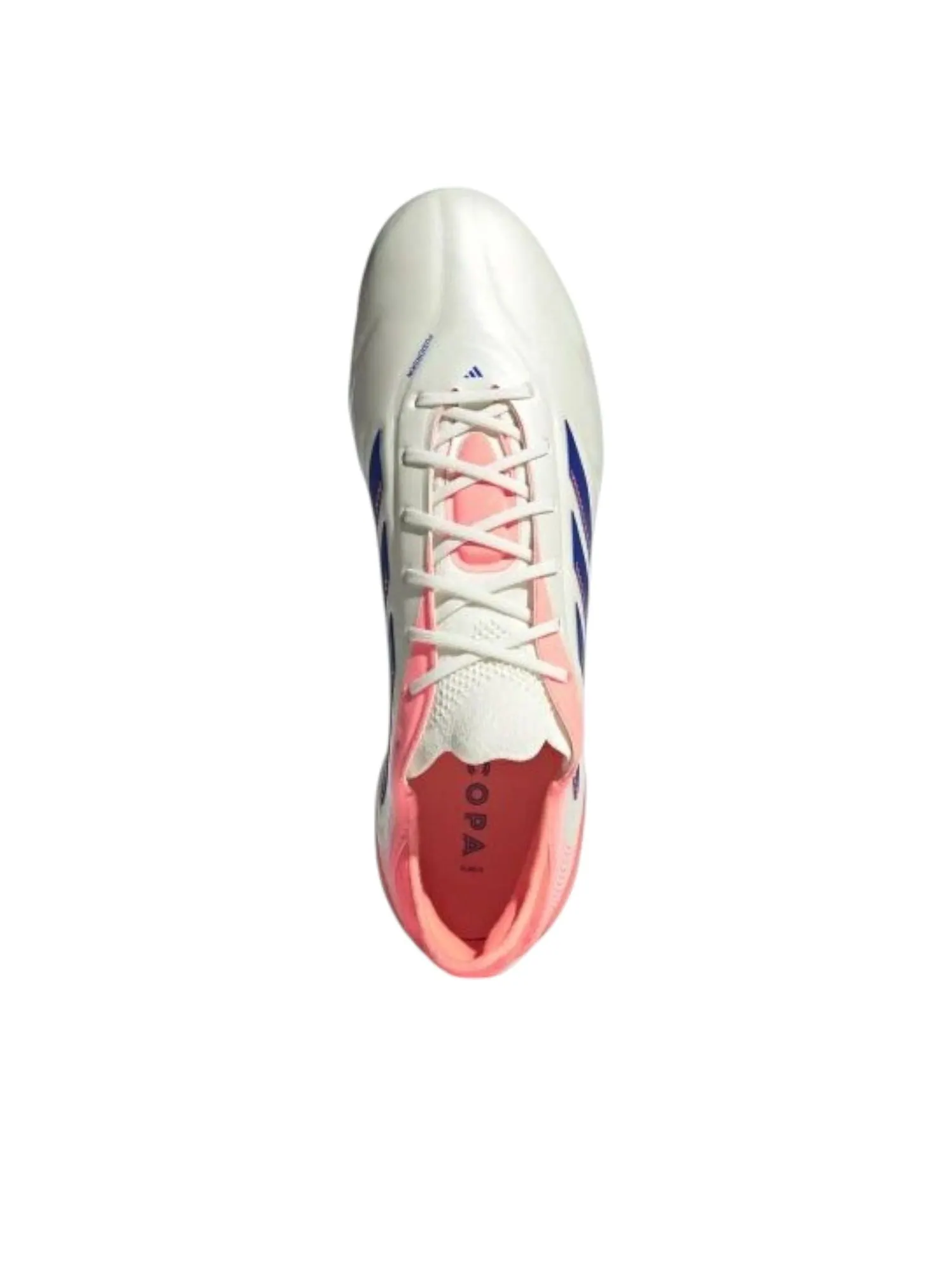 Кроссовки adidas Pure 3 Elite FG 'Off White Lucid Blue Signal Coral' — изображение 4 из 5, белый