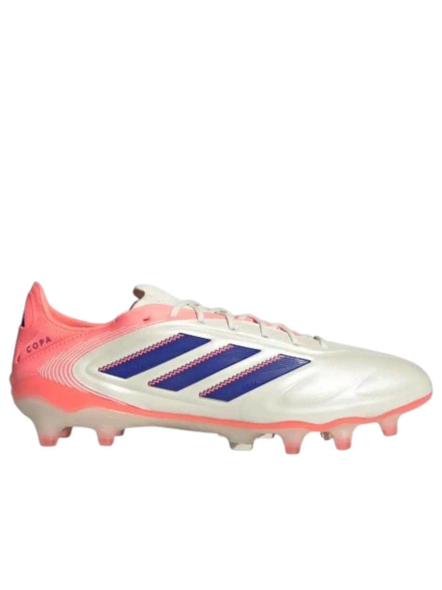 Кроссовки adidas Pure 3 Elite FG 'Off White Lucid Blue Signal Coral' — изображение 5 из 5, белый