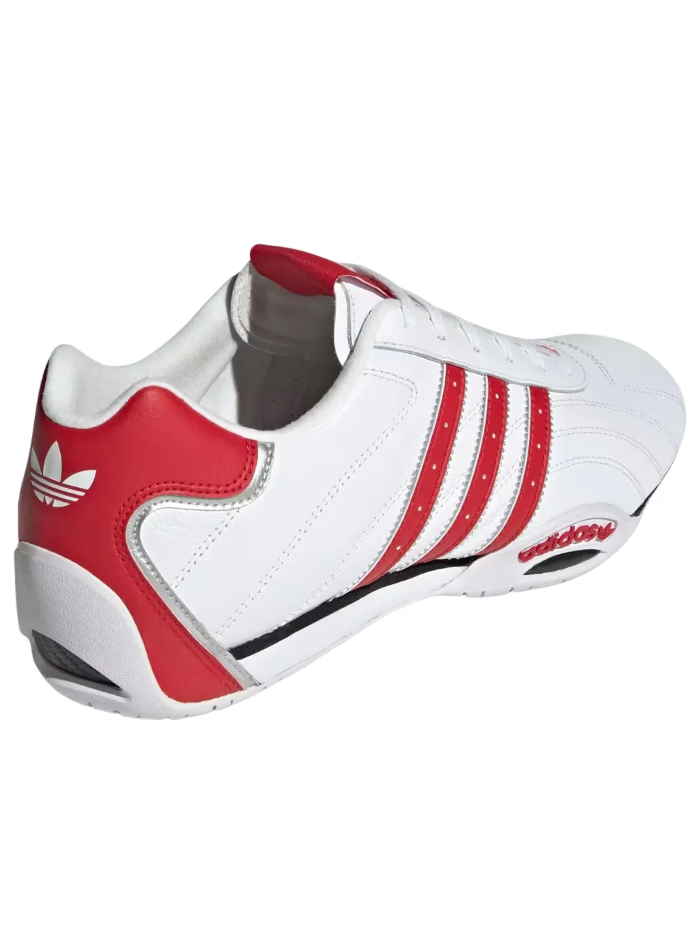 Adidas Adiracer Lo 'Cloud White Better Scarlet Silver Metallic' — изображение 3 из 6