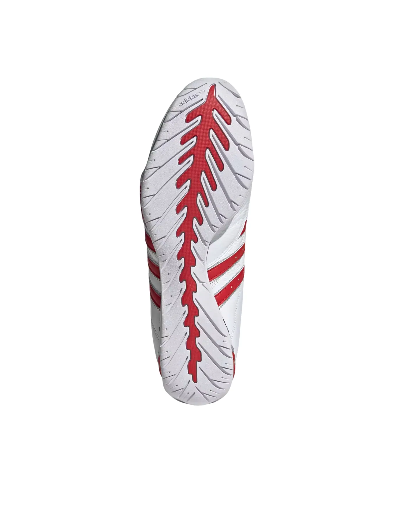 Adidas Adiracer Lo 'Cloud White Better Scarlet Silver Metallic' — изображение 5 из 6