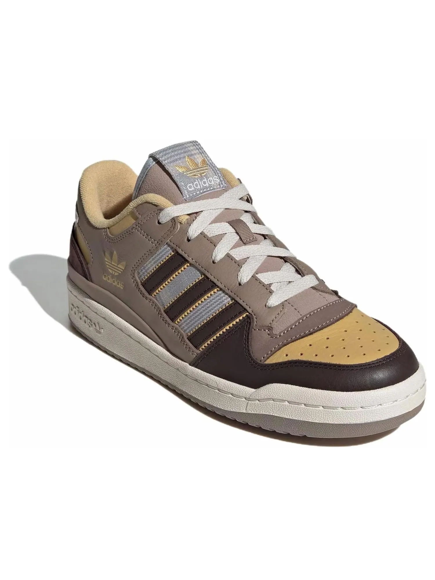 Adidas Forum Low CL 'Charcoal Brown' — изображение 2 из 5
