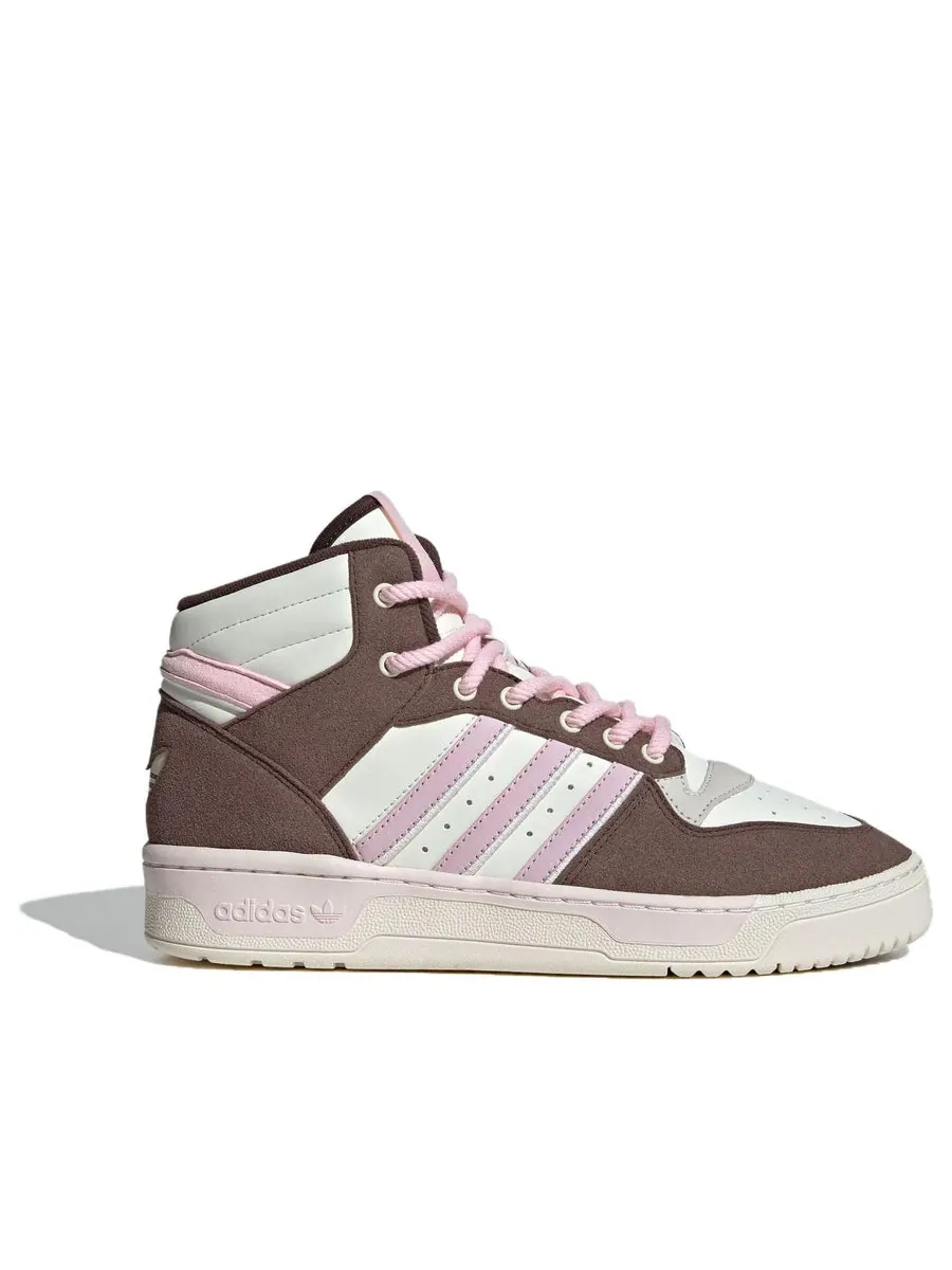 Кроссовки adidas Rivalry Mid 'Brown Pink' — изображение 2 из 5, коричневый