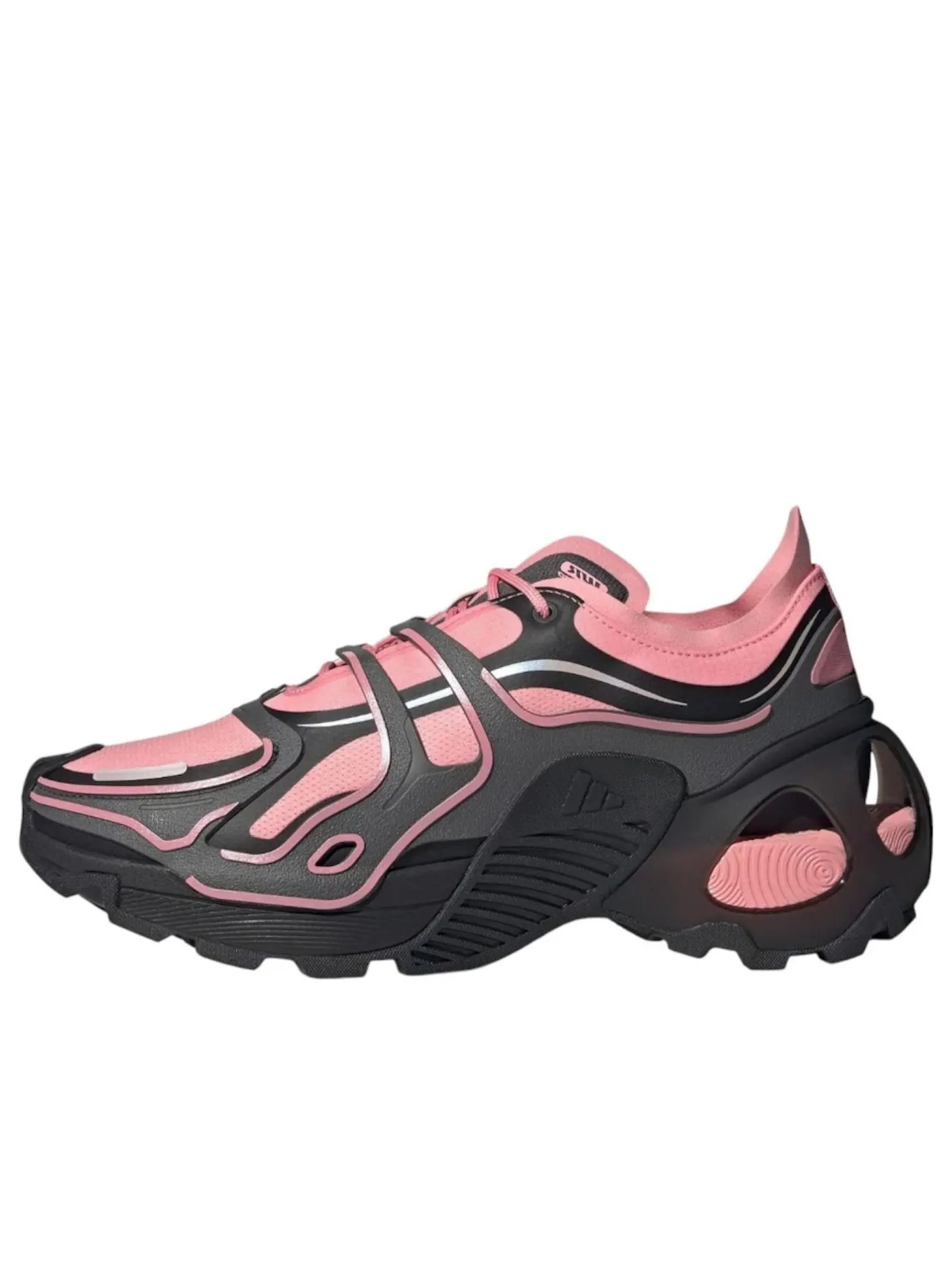 Кроссовки Adidas Wonder Runner Pro 'Pink Black Grey' — изображение 1 из 6, розовый/черный/серый