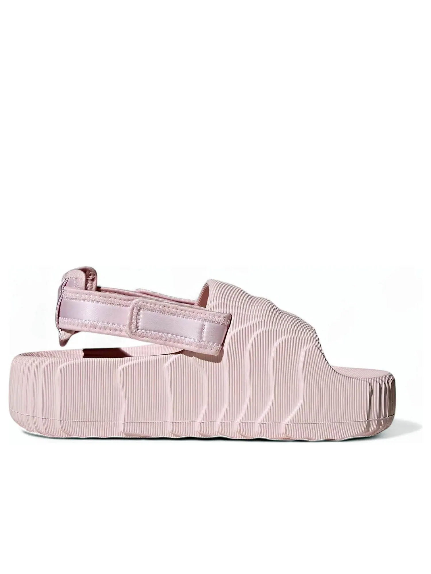 Шлепанцы (WMNS) adidas Adilette 22 XLG 'Almost Pink' — изображение 2 из 6, розовый