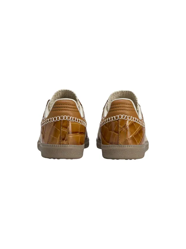 Кроссовки x wales bonner samba 'brown' Adidas — изображение 4 из 4, белый/коричневый