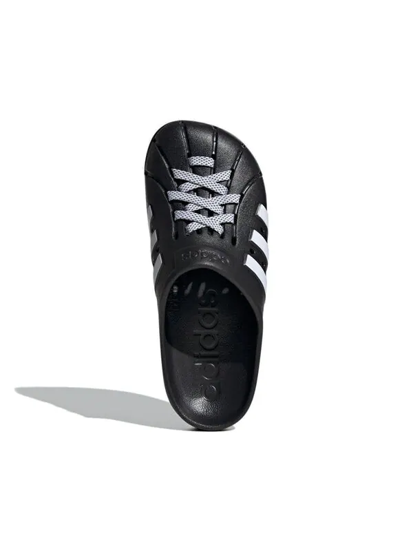 Кроссовки adilette clogs Adidas — изображение 3 из 3, черный/белый