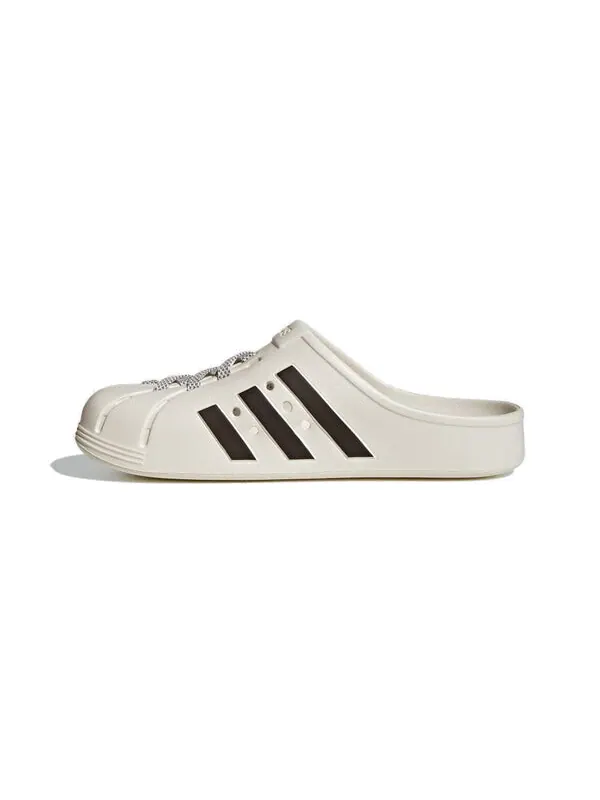 Кроссовки adilette clogs Adidas — изображение 1 из 3, белый/черный