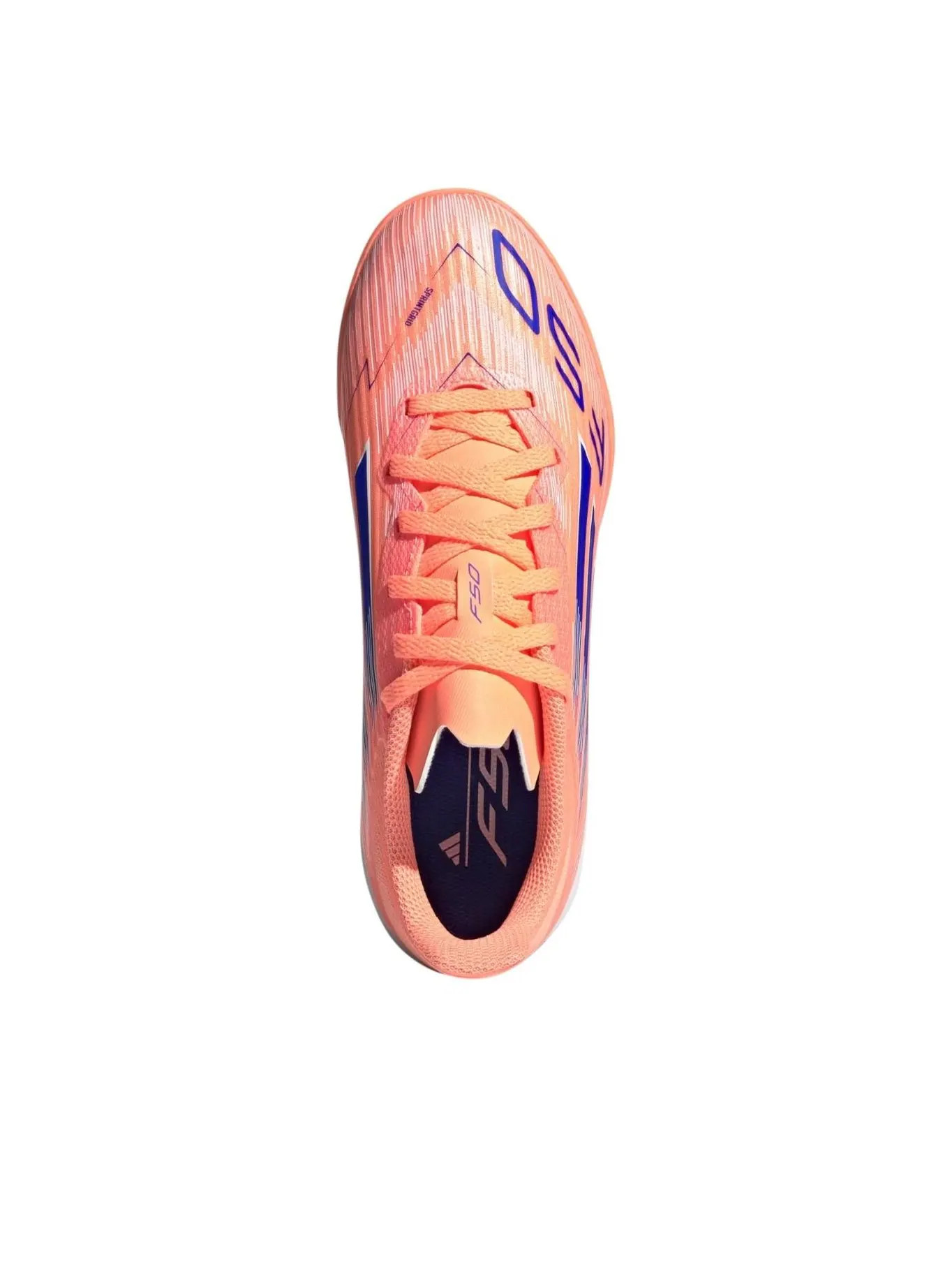 Кроссовки (GS) adidas F50 League TF 'Beam Orange Lucid Blue' — изображение 2 из 5, оранжевый