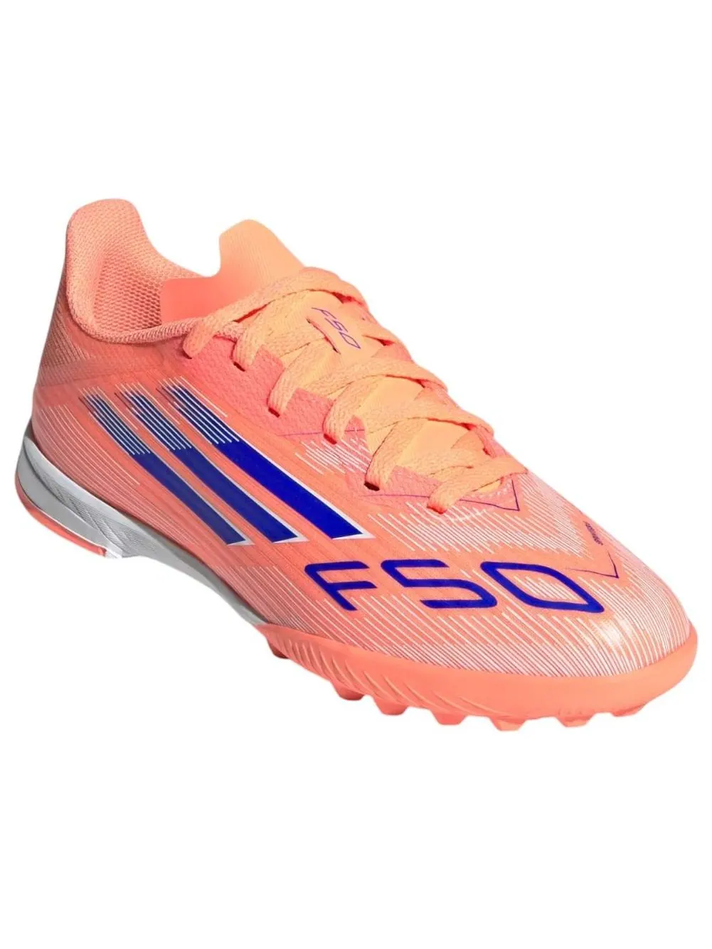Кроссовки (GS) adidas F50 League TF 'Beam Orange Lucid Blue' — изображение 4 из 5, оранжевый