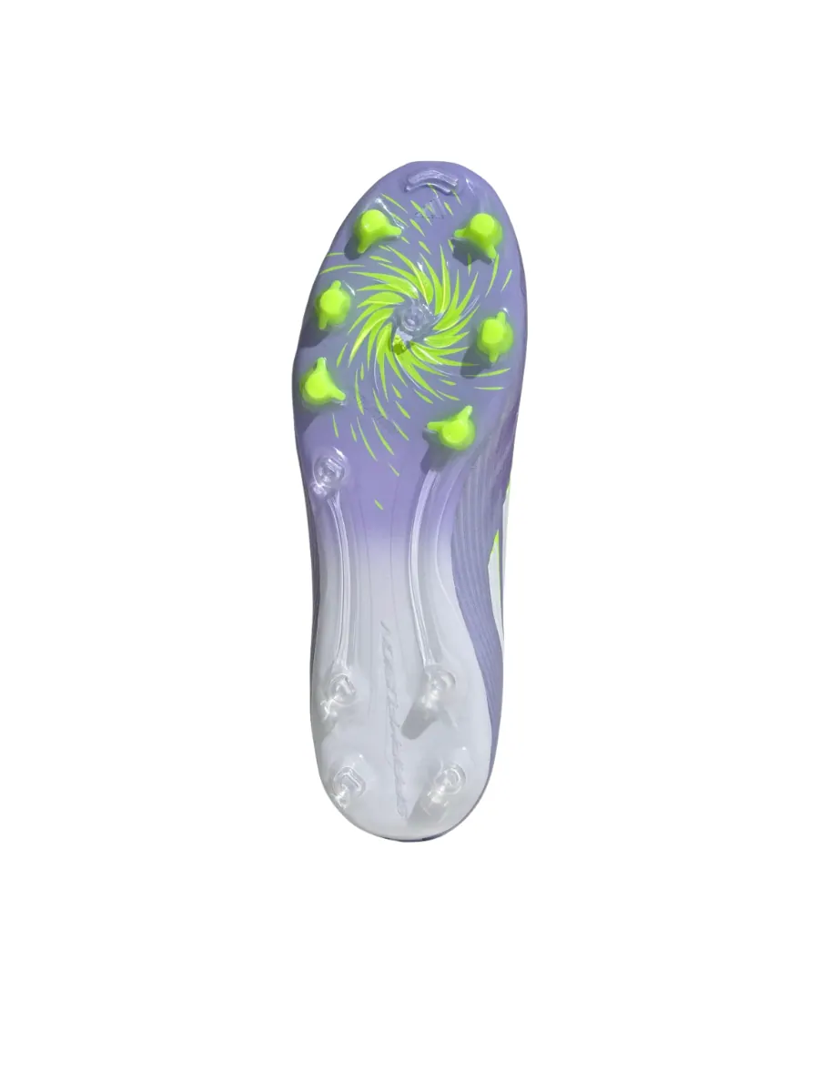 (WMNS) Adidas F50 League Mid-Cut FG 'Violet Tone Lucid Lemon Purple Rush' — изображение 5 из 6, фиолетовый//фиолетовый